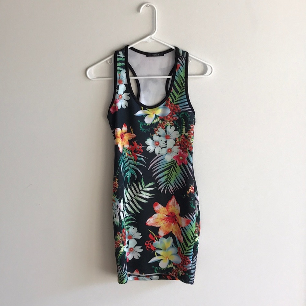 Forever 21 Tropical Mini Dress